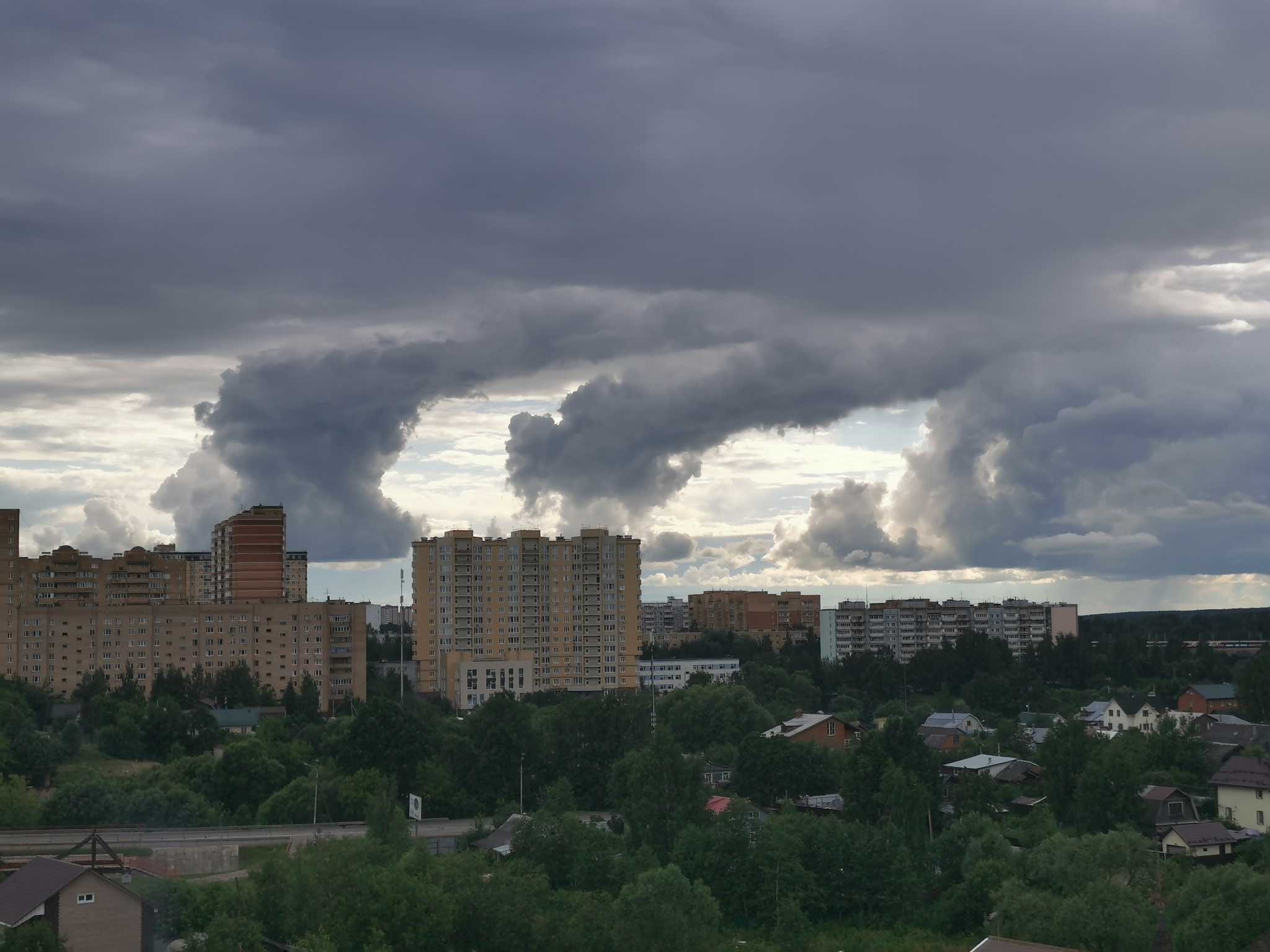 Нахабино Московская область фото с неба